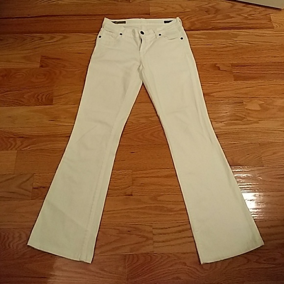 Citizens of Humanity Boot Cut White Jeans - Picture 2 of 7